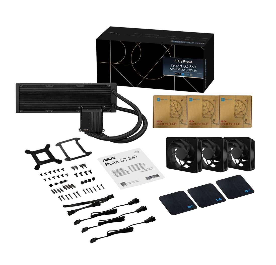 ASUS ProArt LC 360 Processor All-in-one liquid cooler 12 cm Black - image 10