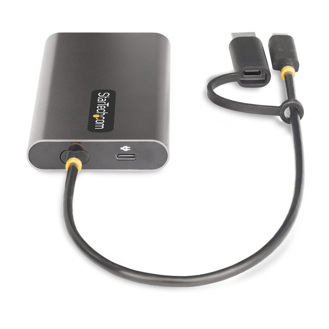 StarTech.com USB-C to Dual-HDMI Adapter - USB-C or A to 2x HDMI - 4K 60Hz - 100W Power Delivery Pass-Through - image 4