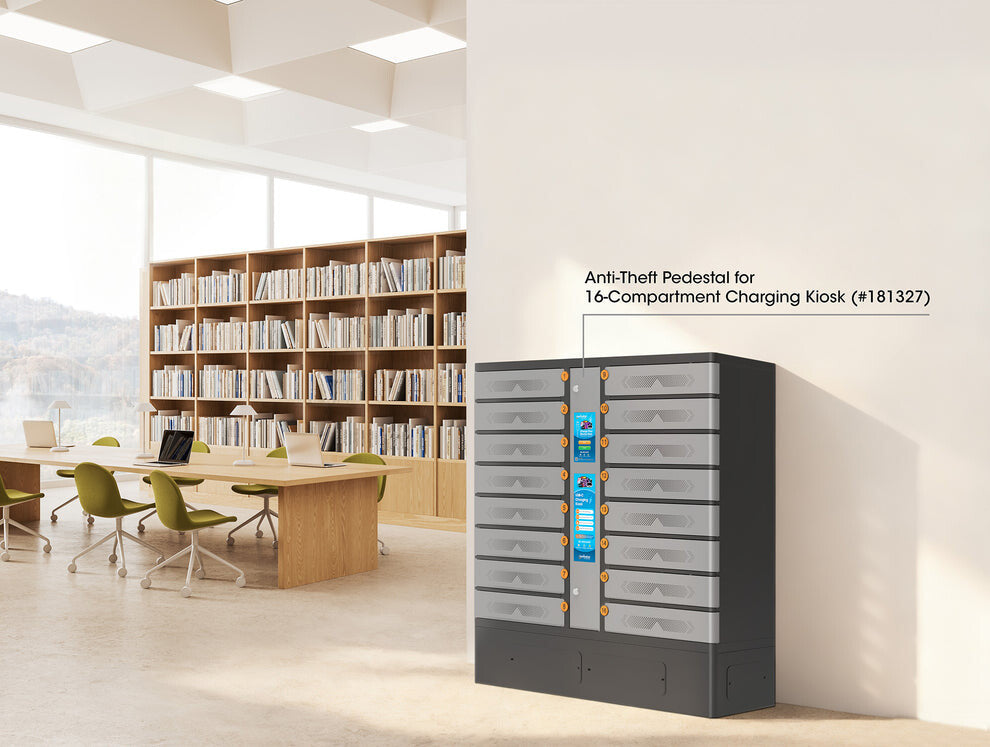 Manhattan Anti-Theft Pedestal for 16-Compartment Charging Kiosk (#181327) - image 2
