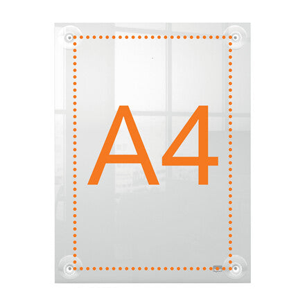 Nobo Premium Plus A4 Clear Acrylic Wall Mounted Repositionable Poster Frame - image 5