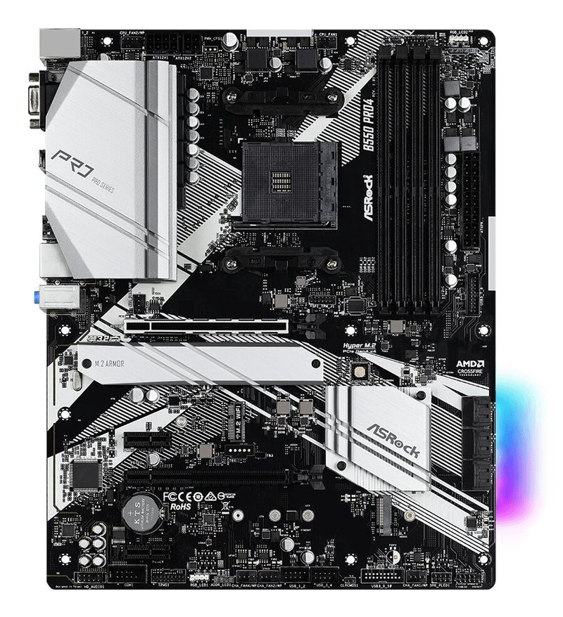 Asrock B550 Pro4 AMD B550 Socket AM4 ATX