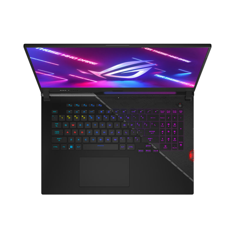 ASUS ROG Strix SCAR 17 G733ZX-LL014W Intel® Core™ i9 i9-12900H Laptop 43.9 cm (17.3") Wide Quad HD 64 GB DDR5-SDRAM 2 TB SSD NVIDIA GeForce RTX 3080 Ti Wi-Fi 6E (802.11ax) Windows 11 Home Black