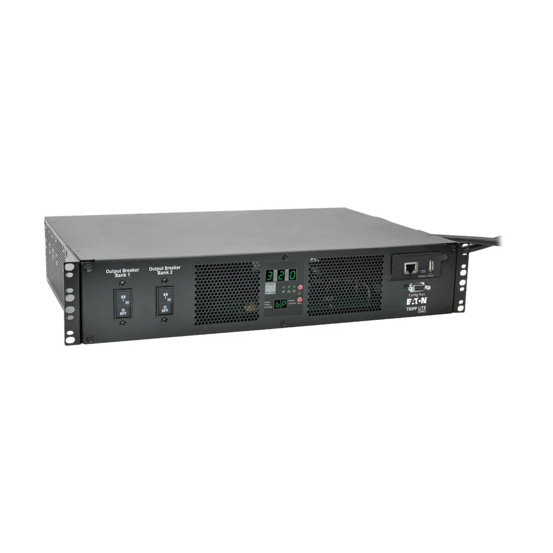 Eaton PDUMH32HVATNET 7.7kW Single-Phase Switched Automatic Transfer Switch PDU, Two 200-240V IEC309 32A Blue
