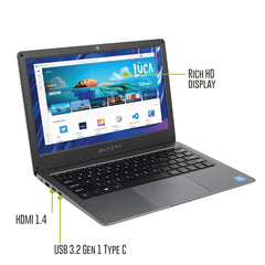 Entity Book 11 - 11.6in Cloudbook Laptop Intel® Celeron® Dual-Core N4020 29.5 cm (11.6