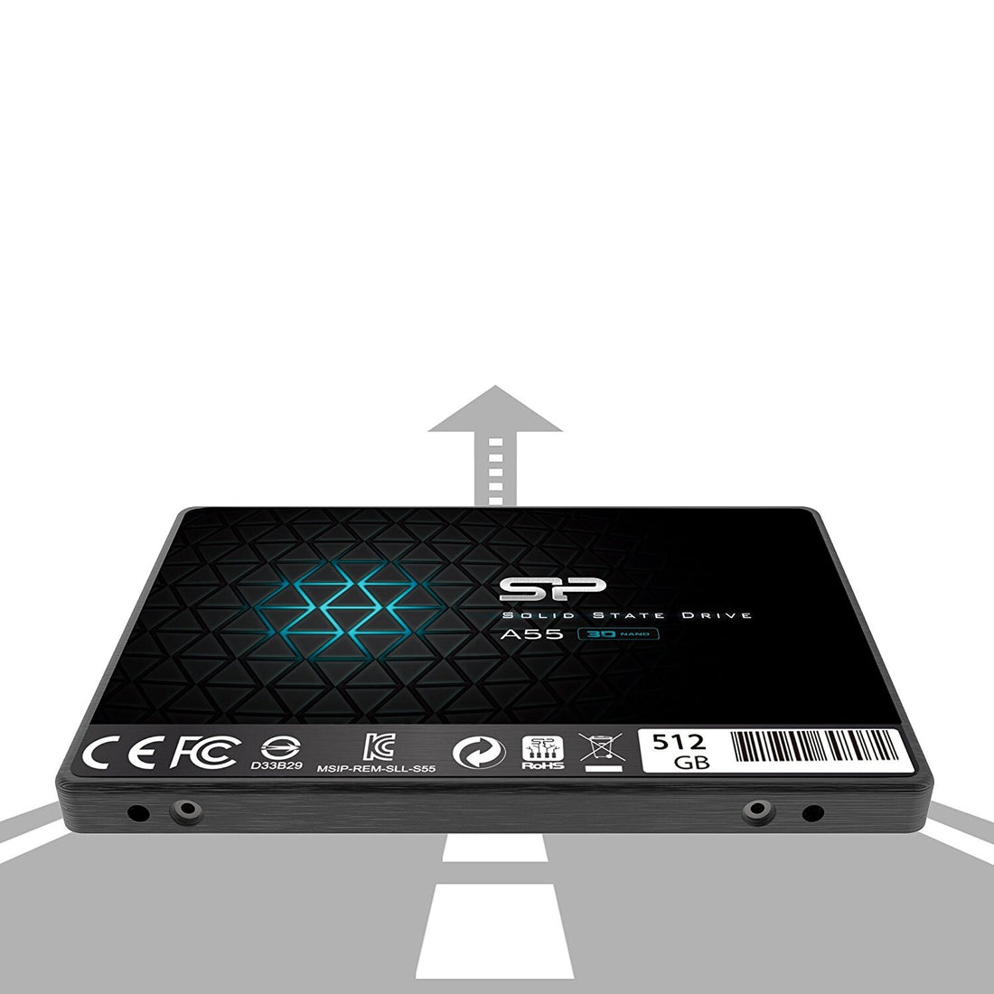 Silicon Power Ace A55 512 GB 2.5" Serial ATA III 3D TLC - image 6
