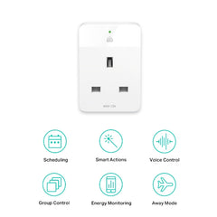 TP-LINK (KP115) Kasa Smart Wi-Fi Plug Slim with Energy Monitoring