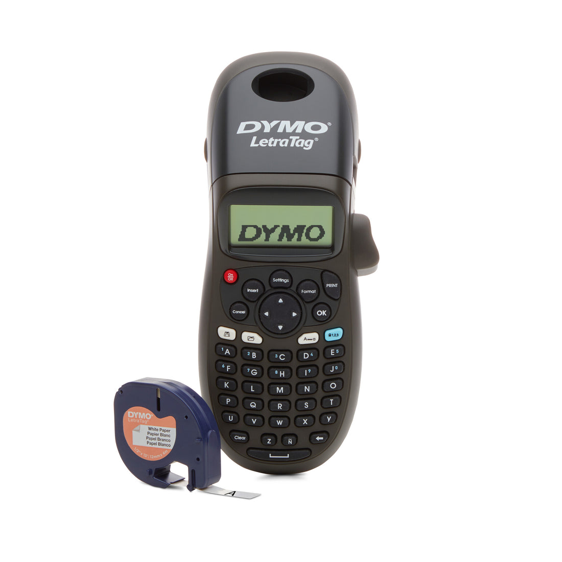 DYMO LetraTag LT-100H Handheld Label Maker | ABC Keyboard Label Printer with Easy-to-Use13 Character LCD - image 3