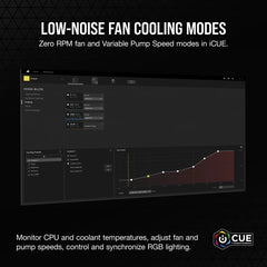 Corsair H100I Elite Processor All-in-one liquid cooler 12 cm White 1 pc(s)