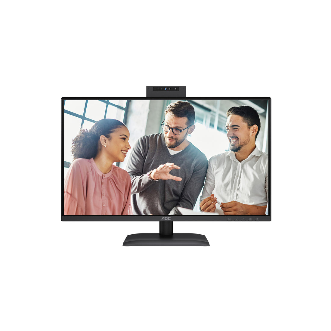 AOC 24E4CV IPS 23.8" computer monitor 60.5 cm (23.8") 1920 x 1080 pixels Black