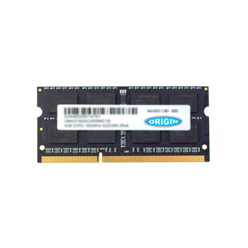 Origin Storage 4GB DDR3 1333MHz SODIMM 1Rx8 Non-ECC 1.35V