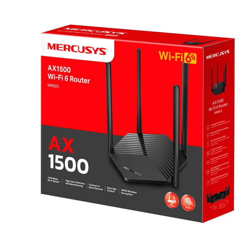 Mercusys AX1800 Dual-Band WiFi 6 Router