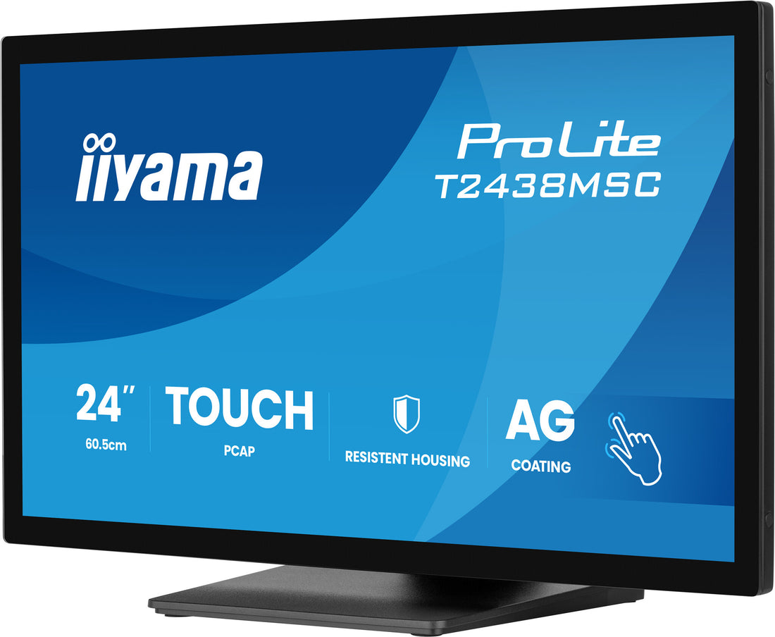 iiyama ProLite T2438MSC-B2 computer monitor 23.8" 1920 x 1080 pixels Full HD LED Touchscreen Black - image 4
