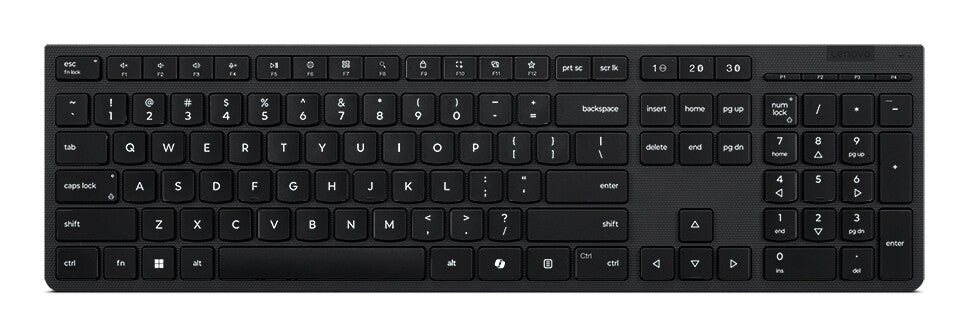 Lenovo 4Y41R64539 keyboard Home/Office RF Wireless + Bluetooth UK English Grey