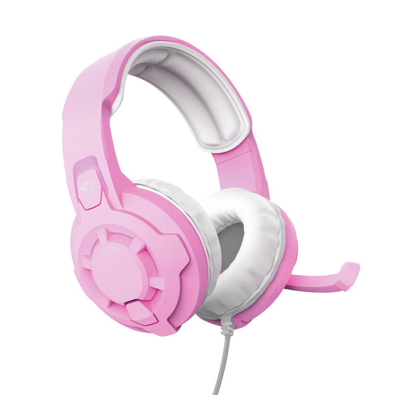 Trust GXT 411P Radius Headset Wired Head-band Gaming Pink, White