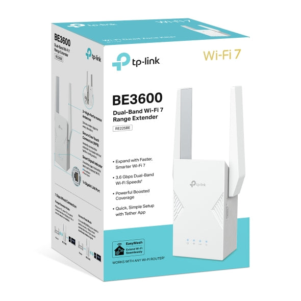 TP-Link RE225BE network extender Network repeater White