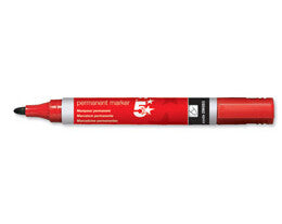 5Star 296093 permanent marker Red 12