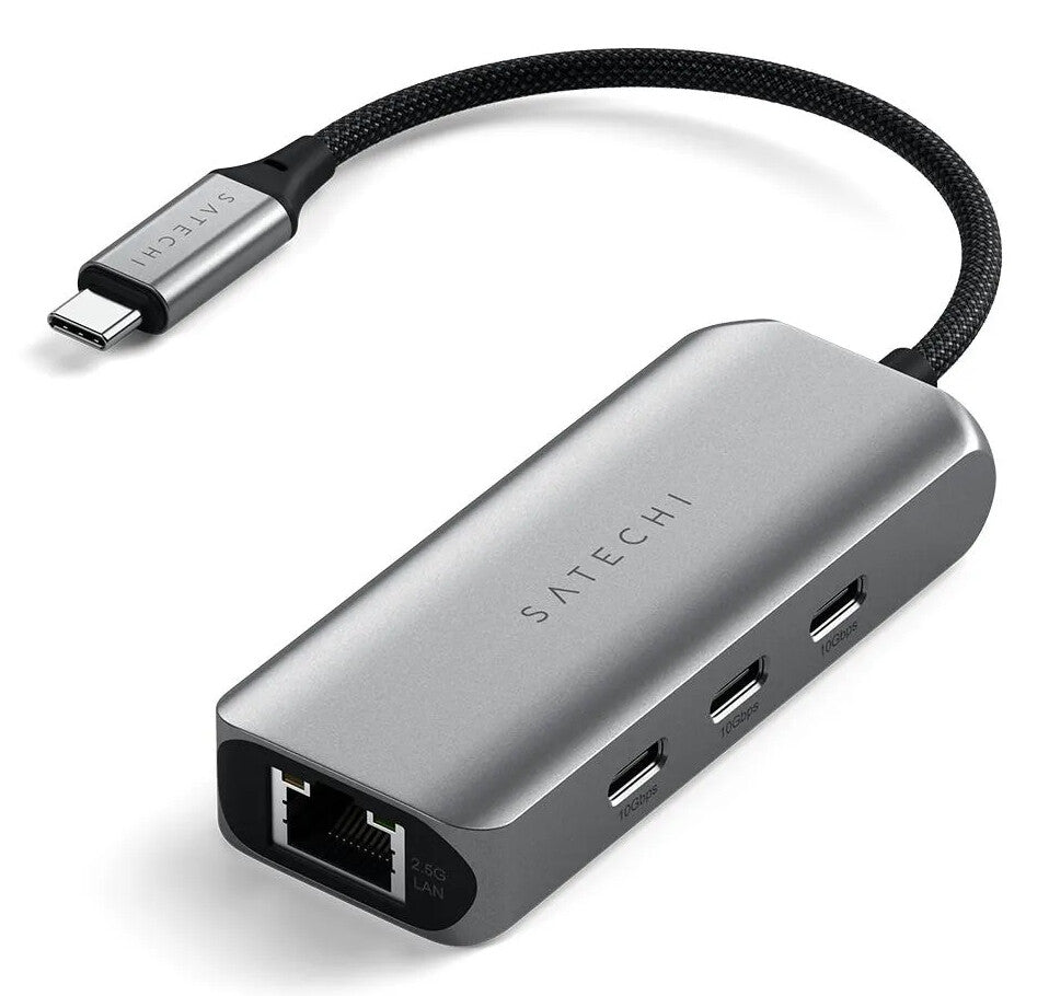 Satechi ST-H3C25EM interface hub USB Type-C 10000 Mbit/s Grey - image 2