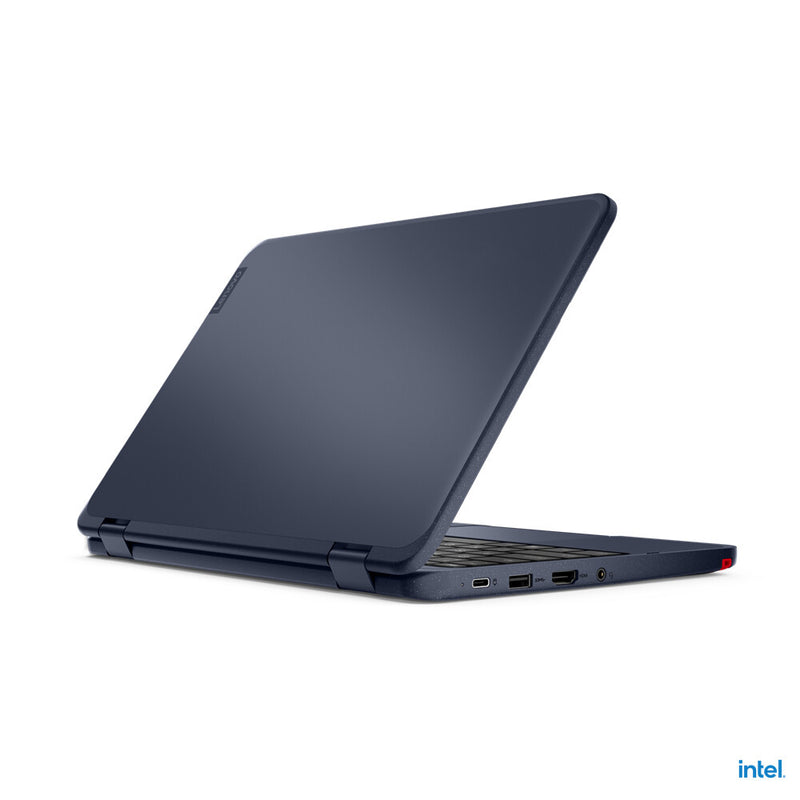 Lenovo 500w Gen 3 (Intel) Intel® Celeron® N5100 Hybrid (2-in-1) 29.5 cm (11.6") Touchscreen HD 4 GB LPDDR4x-SDRAM 128 GB SSD Wi-Fi 6 (802.11ax) Windows 11 Pro English Blue