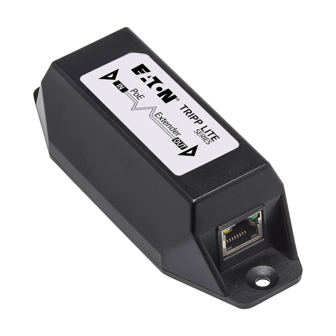 Tripp Lite NPOE-EXT-1G30 1-Port Gigabit Ethernet PoE+ Extender/Repeater - Cat5e/6/6a, 30W, 328 ft. (100 m)