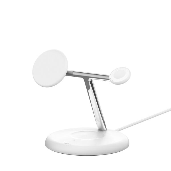 Belkin WIZ023MYWH mobile device charger Headphones, Smartphone, Smartwatch White USB Wireless charging Indoor