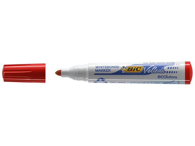 BIC Whiteboard Velleda ECOlutions 1701 marker 12 Red