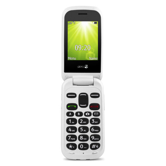 Doro 2404 2.4" 100 g Black, White Feature phone