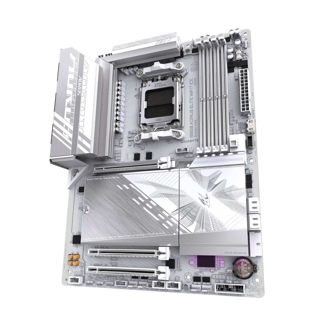 GIGABYTE B850 AORUS ELITE WIFI7 ICE Motherboard - image 4