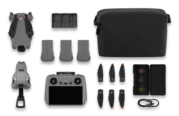 DJI Mini 5 Pro Fly More Combo Plus ( RC2) 4 rotors Quadcopter 50 MP 3840 x 2160 pixels 2788 mAh Black, Grey