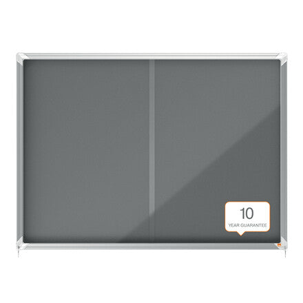 Nobo 1915338 insert notice board Indoor Grey Aluminium - image 4