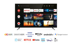 TCL 75P615K 75 inch Television, 4K Ultra HD, Smart TV Powered by Android 9.0
