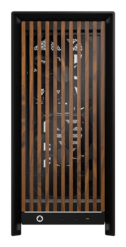 Corsair FRAME 5000D WOOD RS Midi Tower Black, Walnut - image 2