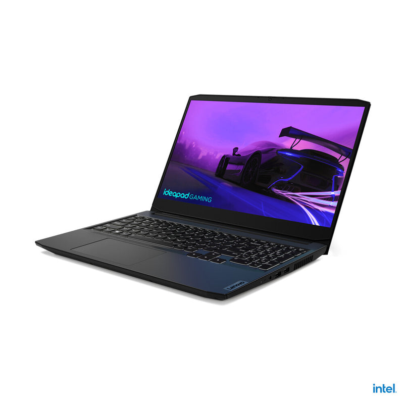 Lenovo IdeaPad Gaming 3 15IHU6 Intel® Core™ i5 i5-11300H Laptop 39.6 cm (15.6") Full HD 8 GB DDR4-SDRAM 512 GB SSD NVIDIA GeForce RTX 3050 Ti Wi-Fi 6 (802.11ax) Windows 10 Home UK English Black