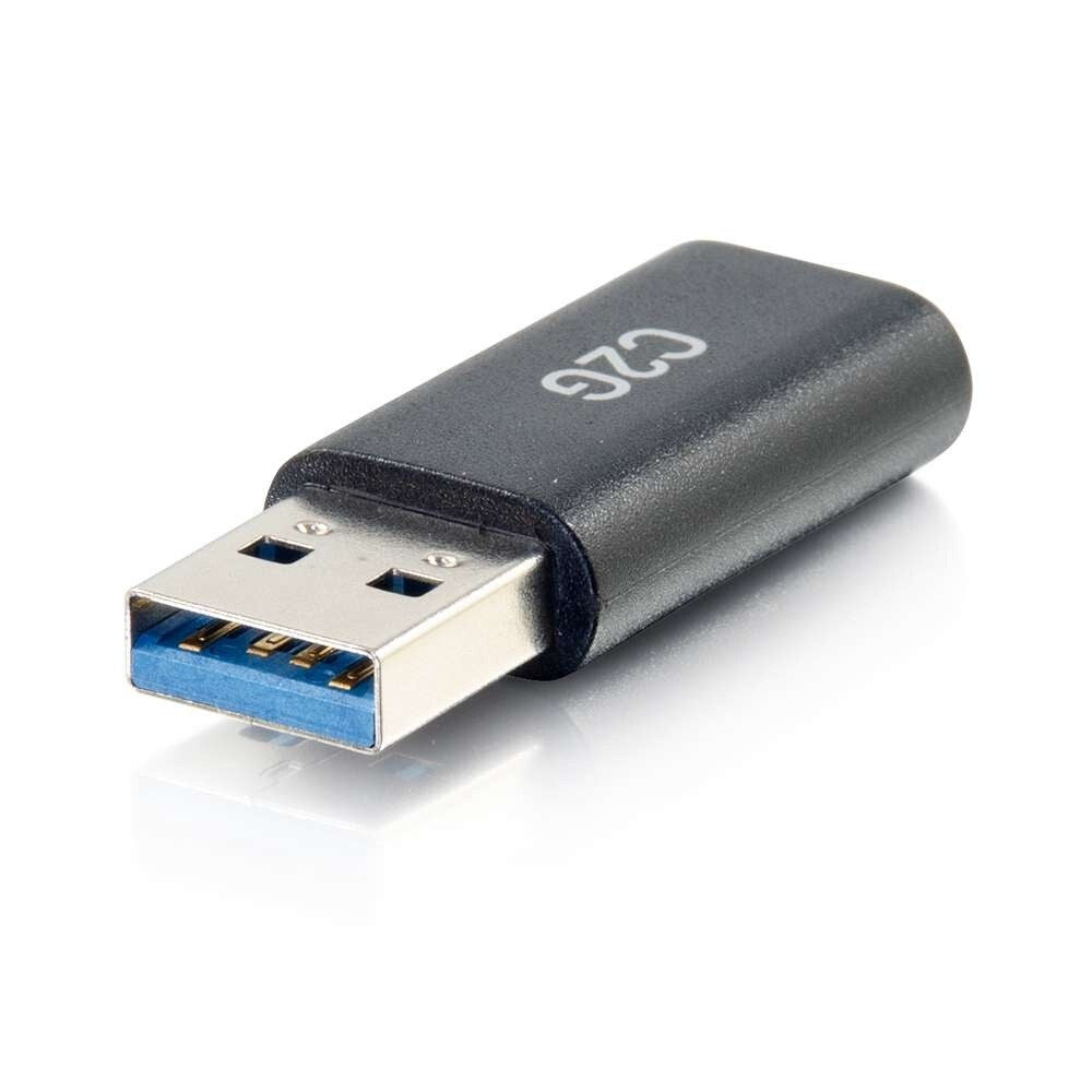 C2G USB-C Female to USB-A Male SuperSpeed USB 5Gbps Adapter Converter - image 2