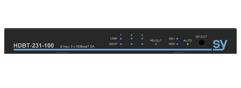 SY Electronics HDBT-231-100 AV transmitter Black