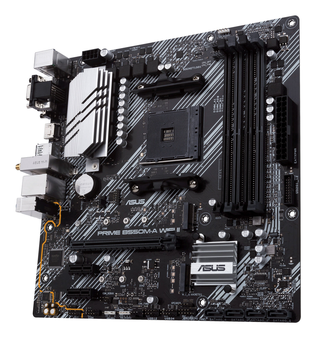 ASUS PRIME B550M-A WIFI II AMD B550 Socket AM4 micro ATX - image 5