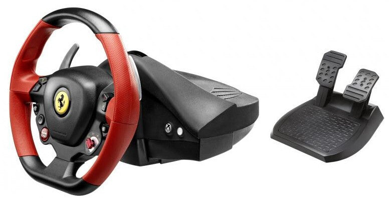 Thrustmaster Ferrari 458 Spider Black, Red USB Steering wheel + Pedals Xbox One