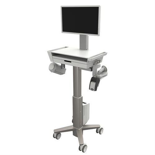 Ergotron CareFit Slim 2.0 Gold, White Universal Multimedia cart