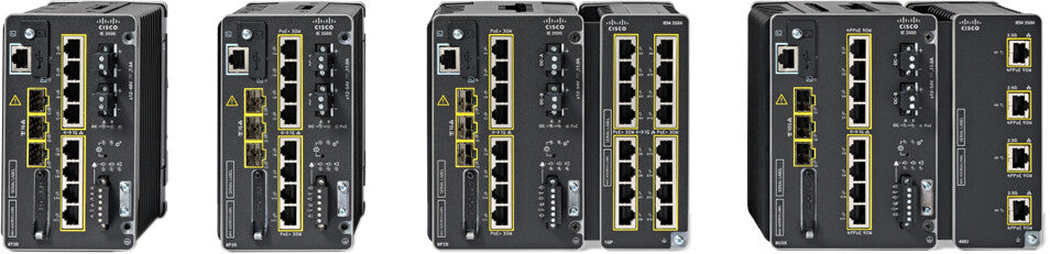 Cisco Catalyst IE3500 Managed L2/L3 Gigabit Ethernet (10/100/1000) Black