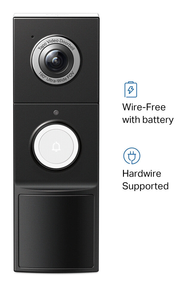 TP-Link Tapo Video Doorbell Camera 1 × D235, 1 × D100C