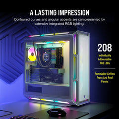 Corsair iCUE 5000T RGB Midi Tower White