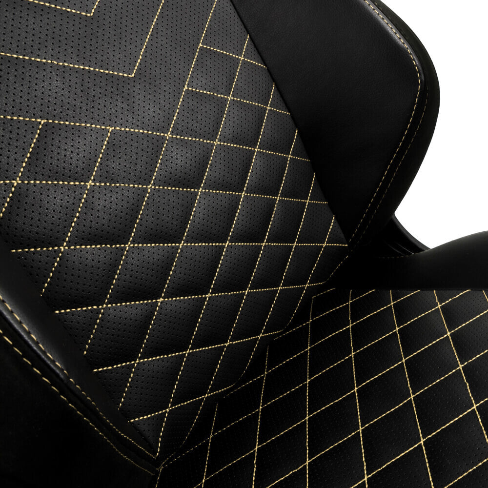 noblechairs HERO Gaming Chair - Black/Gold - image 5