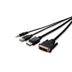 Belkin F1DN2CC-DHPP-10 KVM cable Black 3 m