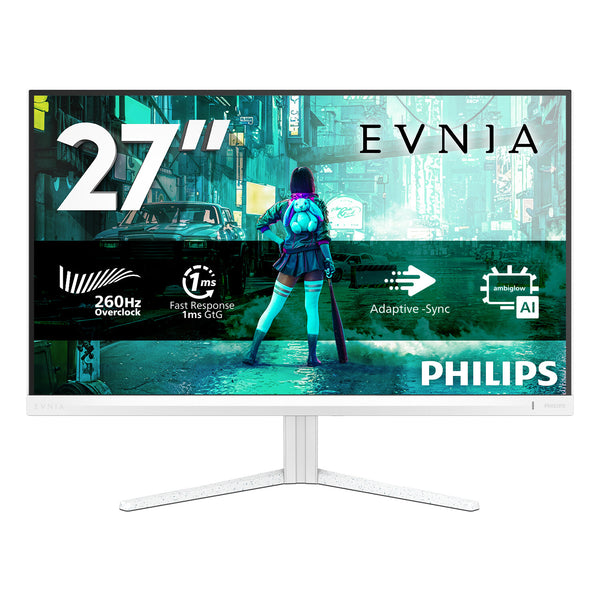 Philips 27" Full HD 260Hz Monitor, White (27M2N3201PL/00)