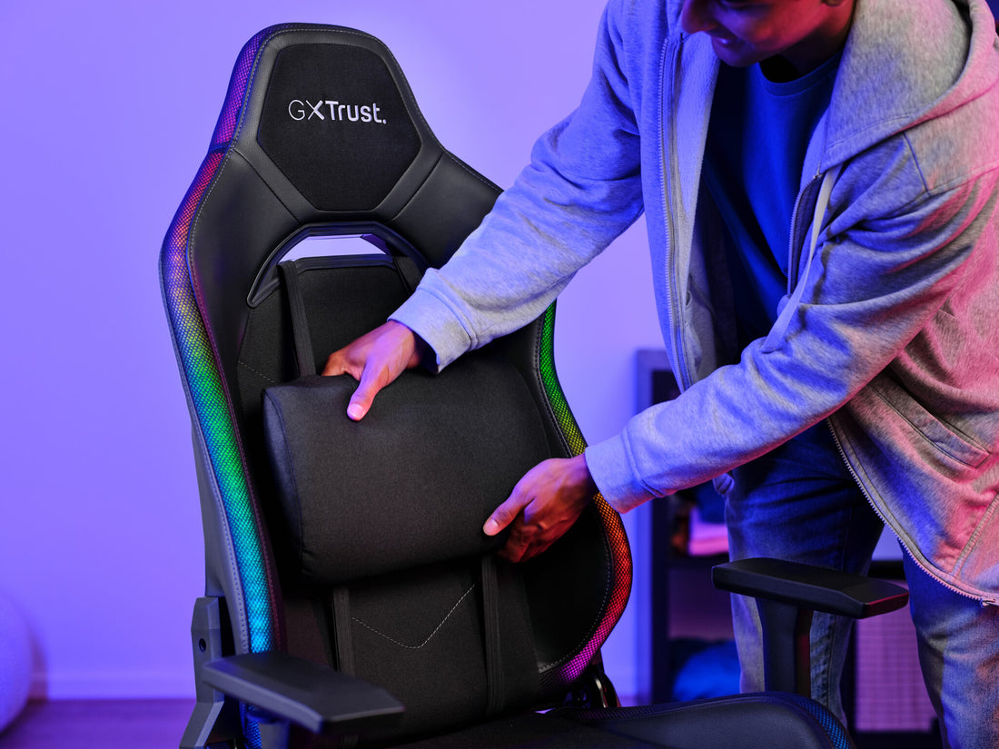 Trust GXT 719 Ruya PC gaming chair Padded seat Black - image 12