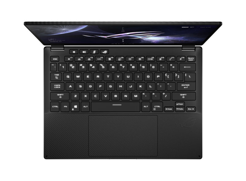 ASUS ROG Flow X13 GV302XU-MU010W AMD Ryzen™ 9 7940HS Hybrid (2-in-1) 34 cm (13.4") Touchscreen WQXGA 16 GB LPDDR5-SDRAM 1 TB SSD NVIDIA GeForce RTX 4050 Wi-Fi 6E (802.11ax) Windows 11 Home Black