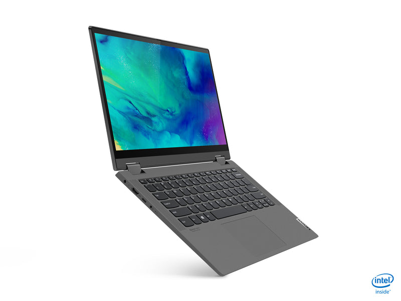 Lenovo IdeaPad Flex 5 15ITL05 Intel® Core™ i3 i3-1115G4 Hybrid (2-in-1) 39.6 cm (15.6") Touchscreen Full HD 8 GB DDR4-SDRAM 128 GB SSD Wi-Fi 6 (802.11ax) Windows 10 Home in S mode UK English Graphite, Grey