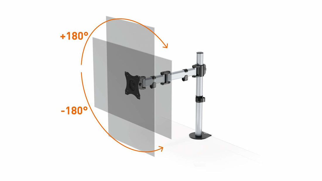 Durable 509423 monitor mount / stand 27" Wall Silver - image 6