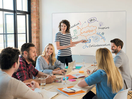 Nobo Impression Pro Widescreen Lacquered steel Magnetic Whiteboard 40" 89x50cm - image 3
