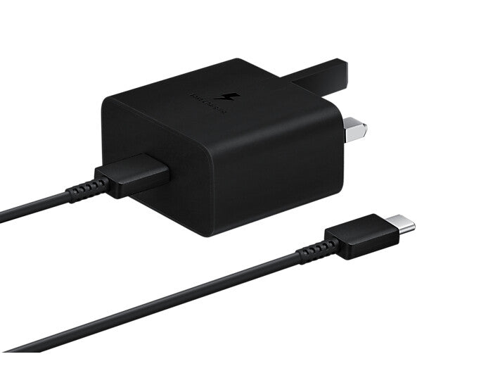 Samsung 15W Adaptive Fast Charger (with C to C Cable) Smartphone Black USB Fast charging Indoor