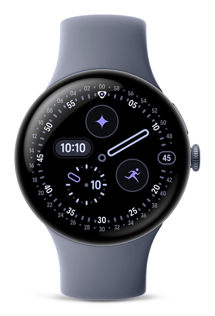Google Pixel Watch 4 AMOLED 45 mm Digital Touchscreen Blue Wi-Fi GPS (satellite) - image 3